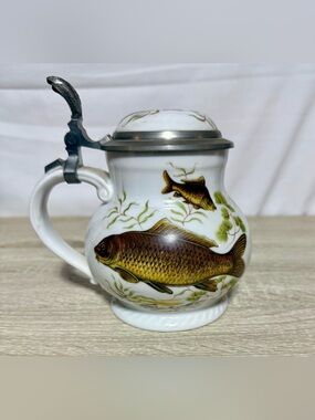 Vintage Royal Bavaria Germany Original Modell Alt Tettau Lidded Teapot Stein